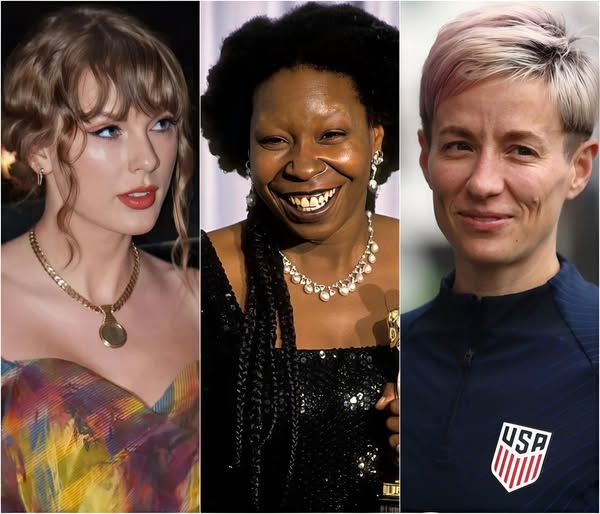 BREAKING NEWS: Whoopi Goldberg, Megan Rapinoe, and Taylor Swift decide to leave the United States.